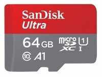 SanDisk SDSQUA4-064G-GN6IA, SanDisk SD 64GB microSDHC-Karte Ultra UHS1