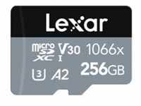 Lexar 1066x MicroSDXC 256GB, C10, U3, V30 Professional