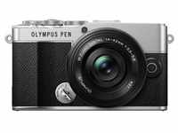 Olympus V205111SE000, Olympus PEN E-P7 silber + 14-42 mm EZ schwarz, Kamera-Kit