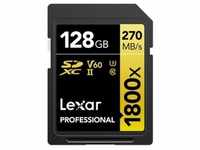 Lexar LSD1800128G-BNNNG, Lexar 1800x SDXC 128GB V60 270/180 MB/s Professional