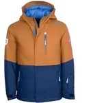 Trollkids Ski-/ Snowboardjacke "Hallingdal" in Hellbraun - 98