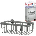 tesa Duschablage "Moon" in Grau - (B)25 x (H)9,2 x (T)12,5 cm