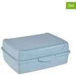 keeeper 2er-Set: Lunchboxen "Luca" in Hellblau - 1 l