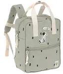 L&auml;ssig Rucksack "Happy Prints" in Gr&uuml;n - (L)20,5 x (B)11 x (H)27 cm