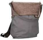 Zwei Schultertasche in Grau - (B)33 x (H)34 x (T)14 cm
