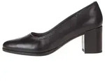 Clarks Leder-Pumps "Freva55 Court" in Schwarz - 36
