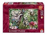 Schmidt Spiele 500tlg. Puzzle "Süße Koala-Familie"