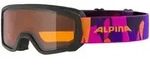 Alpina Ski-/ Snowboardbrille "Scarabeo JR" in Schwarz