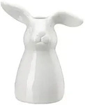 Rosenthal Vase in Wei&szlig; - (L)11 cm