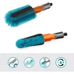 Gardena Fahrradb&uuml;rste "Cleansystem" in Hellblau - (L)29,4 cm