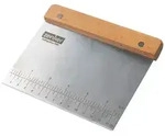 Zenker Teigabstecher in Hellbraun - (L)15 x (B)12 cm