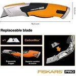 Fiskars Universalmesser "CarbonMax" in Orange