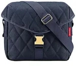 Reisenthel Umh&auml;ngetasche "Rhombus" in Dunkelblau - (B)26 x (H)22,5 x (T)10 cm