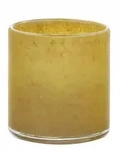 Blomus Windlicht ''Saga'' in Gelb - (H)12 x &Oslash; 12 cm