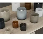Blomus Windlicht ''Saga'' in Hellblau - (H)15 x &Oslash; 16 cm