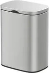 Wenko Wand-Kosmetikeimer in Silber - 5 l