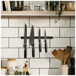 Fiskars Messer-Wandmagnet "Functional Form" in Schwarz - (B)41 cm