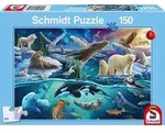 Schmidt Spiele 150tlg. Puzzle "Tiere in der Arktis" - ab 7 Jahren