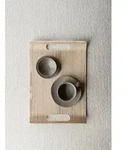 Blomus Tablett "Wilo" in Beige - (L)36 x (B)25 cm