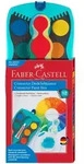 Faber-Castell Deckfarbkasten "Connector" in T&uuml;rkis - 12 Farben