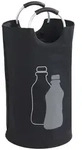 Wenko Flaschensammler "Jumbo" in Schwarz - 69 l