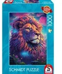 Schmidt Spiele 1.000tlg. Puzzle "L&ouml;we im Farbenwind" - ab 12 Jahren