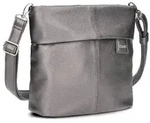 Zwei Umh&auml;ngetasche in Silber - (B)25 x (H)23 x (T)10 cm