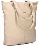 Zwei Schultertasche "M145" in Beige - (B)35 x (H)37 x (T)15 cm