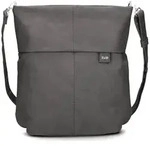 Zwei Umh&auml;ngetasche ''M140'' in Dunkelgrau - (B)35 x (H)35 x (T)18 cm