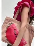 Fritzi aus Preu&szlig;en Shopper "Kahlo" in Rosa - (B)27 x (H)14 x (T)8 cm