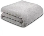 biederlack Wohndecke ''Teddy'' in Hellgrau - (L)200 x (B)150 cm