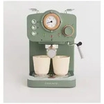CREATE Siebtr&auml;ger-Espressomaschine ''Retro'' in Gr&uuml;n