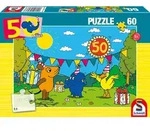 Schmidt Spiele 60tlg. Puzzle "Alles Liebe zum Geburtstag, 50. Geburtstag Elefant" -