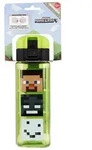 Stor Trinkflasche "Minecraft" in Gr&uuml;n - 550 ml