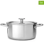 KitchenAid 2tlg. Edelstahl-Topf "Multi-Ply" - &Oslash; 24 cm