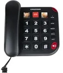 GRUNDIG Senioren-Telefon in Schwarz