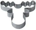 Zenker XXL-Edelstahl-Ausstecher "Elchkopf" - (L)14 x (B)13 cm