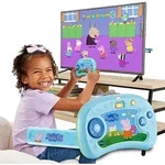 vtech Lernkonsole "ABC Smile TV - Peppa Pig" in Blau - ab 3 Jahren