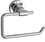 tesa WC-Rollenhalter "Luup" in Silber - (B)10,5 x (H)14 x (T)7,5 cm