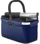 Falko Einkaufskorb "Falko Duo" in Dunkelblau - (B)48 x (H)27 x (T)28 cm