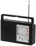 Adler AM/ FM-Radio "AD 1909" in Schwarz