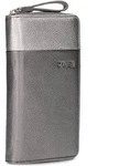 Zwei Geldb&ouml;rse in Grau - (B)11 x (H)20 x (T)3 cm