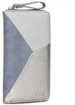 Zwei Geldb&ouml;rse in Hellblau - (B)11 x (H)20 x (T)3 cm