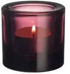 iittala Windlicht ''Kivi'' in Bordeaux - (H)6 x &Oslash; 7,2 cm