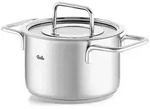 Fissler 2tlg. Set: Edelstahl-Kochtopf "Pure Collection" - &Oslash; 24 cm