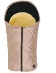 Kaiser Naturfellprodukte Babyschalen-Fu&szlig;sack "Little Sheepy" in Beige - (L)80 x