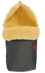 Kaiser Naturfellprodukte Lammfell-Fu&szlig;sack "Natura" in Anthrazit - (L)85 x (B)45 cm