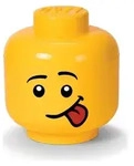 LEGO Aufbewahrungsbox "Silly" in Gelb - (H)27,1 x &Oslash; 24 cm