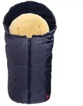 Kaiser Naturfellprodukte Babyschalen-Fu&szlig;sack "Little Sheepy" in Dunkelblau -...