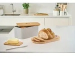 Zeller Brotkasten in Beige - (B)30 x (H)13 x (T)18 cm